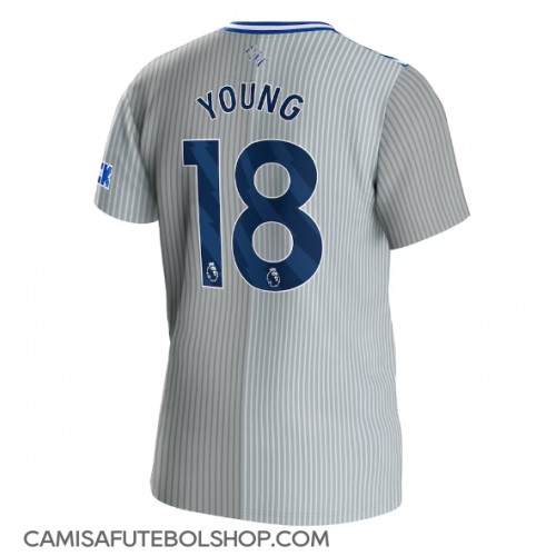 Camisa de time de futebol Everton Ashley Young #18 Replicas 3º Equipamento 2023-24 Manga Curta